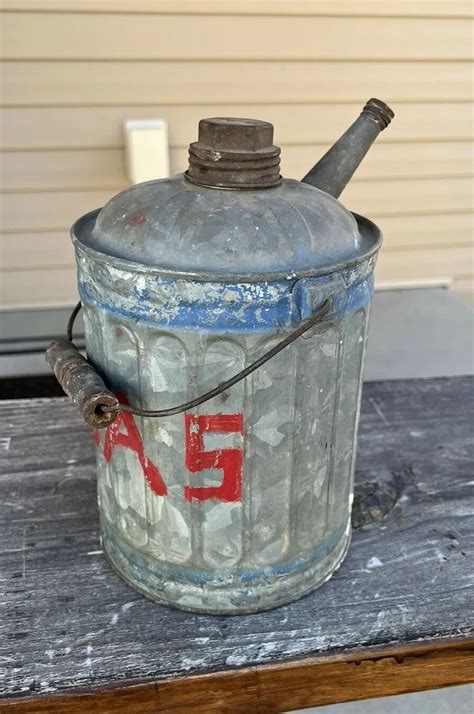 Vintage Metal Gas Can