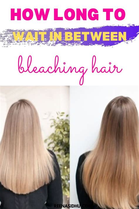 How Long To Wait In Between Bleaching Hair In 2021 Bleached Hair Bleaching Your Hair Diy