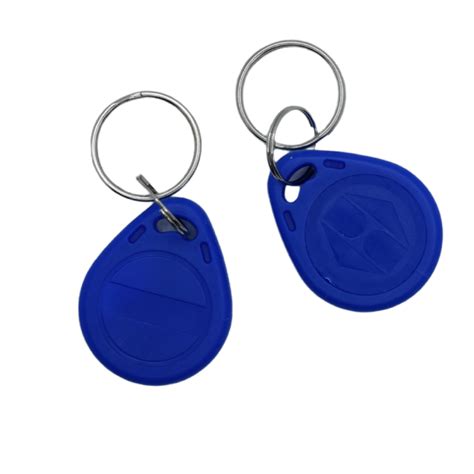 Mifare Key Fob Tag Mhz Attached To Keys Blue