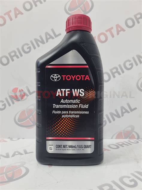 Оригинальное трансмиссионное масло а АКПП Тойота Toyota ATF WS, 1л
