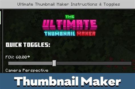 Download Thumbnail Maker Texture Pack For Minecraft Pe Thumbnail