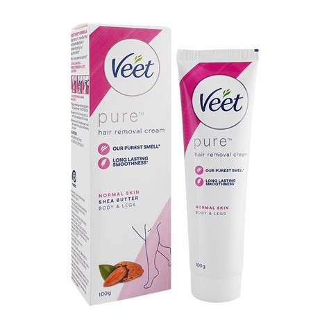 Purchase Veet Pure Shea Butter Normal Skin Hair Removal Cream Ml