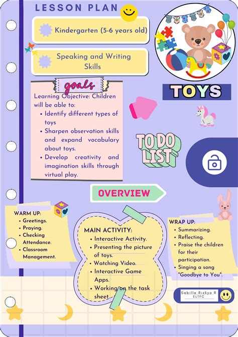 Toys Lesson Plans Ell S Class