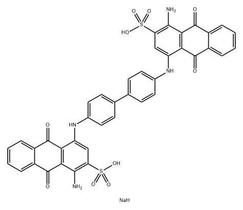 2 Anthracenesulfonic Acid 4 4 [1 1 Biphenyl] 4 4 Diyldiimino Bis[1 Amino 9 10 Dihydro 9 10