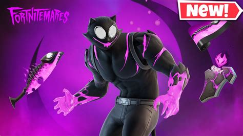 LIVE NEW HALLOWEEN MEOWSCLES SKIN Fortnite YouTube