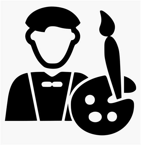 Artist Male Painter Artist Icon Hd Png Download Transparent Png