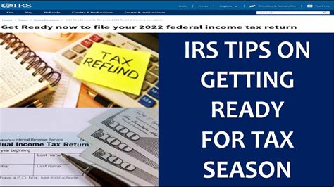 Getting Ready For The 2022 2023 Tax Season With Official Irs Tips And