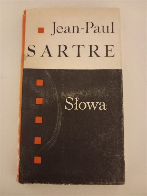 Słowa Jean Paul Sartre PIW 1968 Warszawa Kup teraz na Allegro