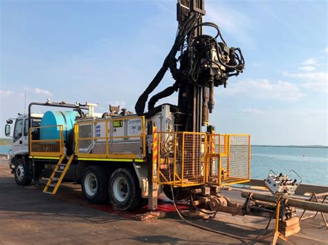 RIG 1 – Truck Mounted Drill with Sonic Diamond Dual Head - Groundwave Drilling Services ...