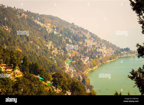 Naini Lake View Point, Nainital, Uttarakhand, India, Asia. Nainital is been visited by thousands ...