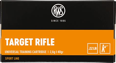 RWS Target Rifle RWS Ammunition