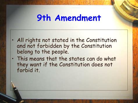 Ppt The Bill Of Rights The First 10 Amendments To The Constitution