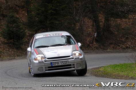 Bro Yniak Marian Cipie Marcin Renault Clio Sport Rajd Widnicki