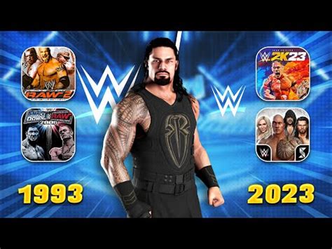 Top 10 Best WWE Games for Android 2023 | Evolution of WWE Games on Mobile