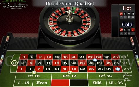 The Double Street Quad Roulette System