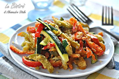 Peperoni E Zucchine Sabbiose Ricetta Contorno