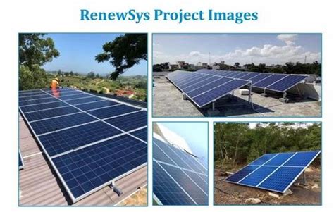 Polycrystalline Renewsys Solar Panels W V At Rs Watt In Lucknow