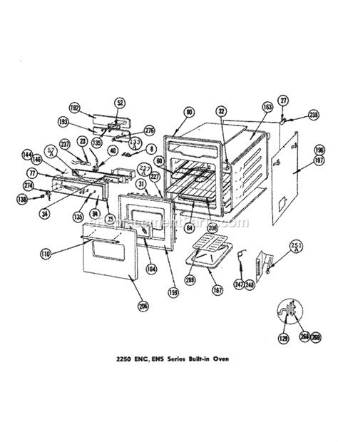 Jenn Air 2250enc Electric Jenn Air Cooking Oem Replacement Parts From