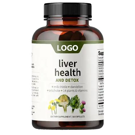 Haccp Function Food Oem Odm Liver Health Support Supplement Natural