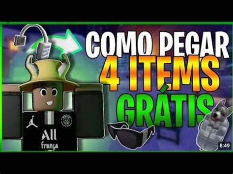 Como Pegar Items Gr Tis Em No Roblox Youtube