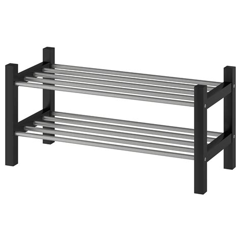 Tjusig Shoe Rack Black 31 18 Ikea