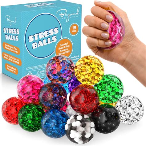 Stress Balls Set 18 Pack Stress Balls Fidget Indonesia Ubuy