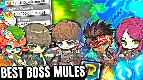 Amazing Boss Mules To Make In Maplestory New Age Youtube