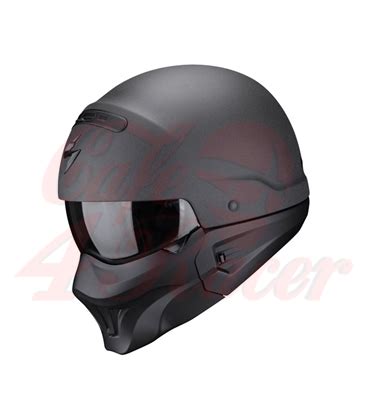 Scorpion Exo-Combat Evo Solid helmet graphite