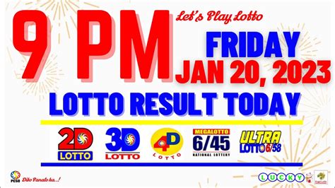 Watch Live Pcso Pm Lotto Draw Friday January Draw