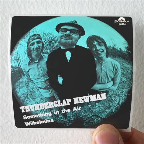 Thunderclap Newman Something In The Air Album Cover Sticker