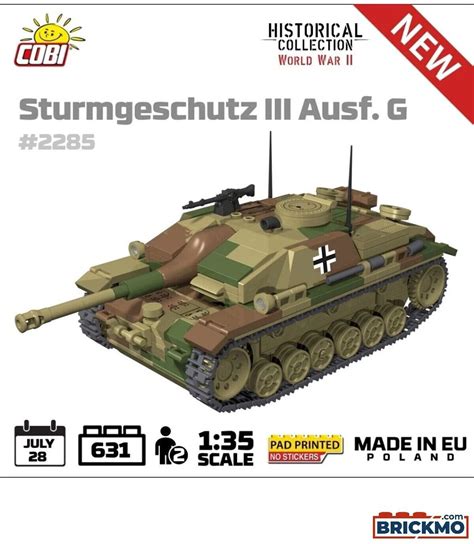 Cobi Assault Gun III Ausf G Executive Edition 2285 Au Meilleur Prix