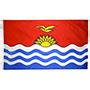 Kiribati Nylon Flags On Embassy Flag Inc