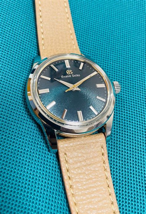 Grand Seiko Sbgw Green Jade Iwate Dial Luxury Watches On Carousell