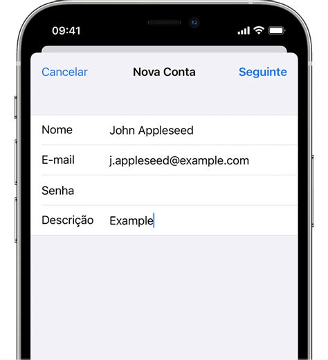 Adicionar Uma Conta De E Mail Ao IPhone IPad Ou IPod Touch Suporte