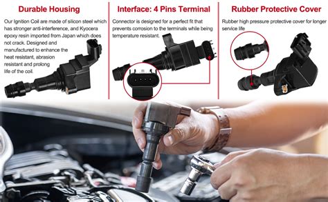 Amazon SPEEDTUN UF491 Ignition Coil Pack For 2 0L 2 2L 2 4L L4