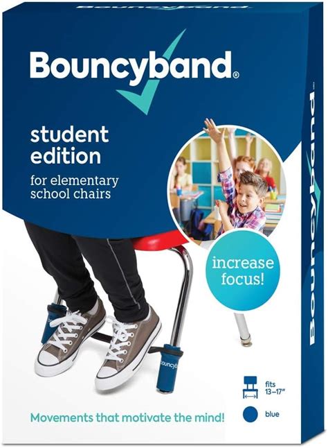 Bouncy Bands Bandes rebondissantes pour Chaise d école Primaire Bleu