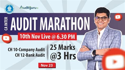 Ca Inter Audit Marathon Ch Company Audit Ch Bank Audit In