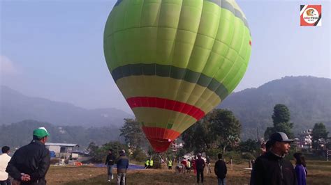 Hot Air Balloon Pokhara Youtube