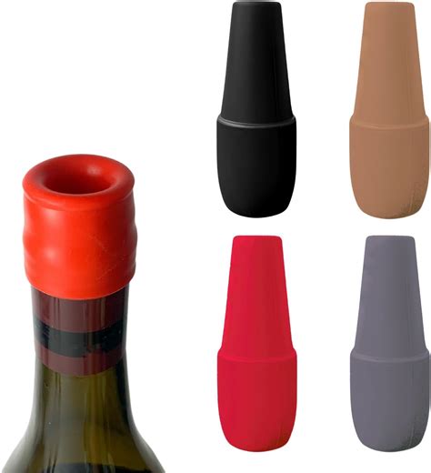 Amazon Filltouch Pcs Wine Stoppers Double Sealed Silicone Wine