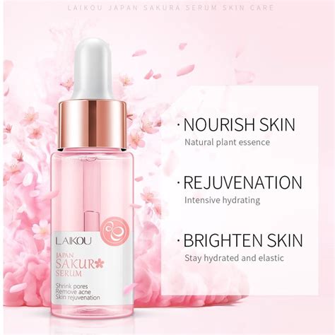 Laikou Japan Sakura Face Serum Loja Neuza Mariano