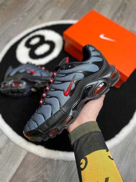 (БЕЗ ПЕРЕДОПЛАТИ)Nike Air Max TN найк аір макс плюс тн чорні червоні: 2 ...