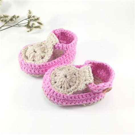 Crochet Baby Shoes Baby Shoes Crochet Baby Patterns | Etsy