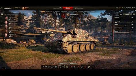 W O T Panther M10 Tier VII German Medium Tank Battle Of Malinovka