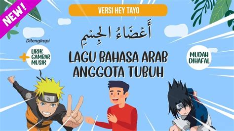 Lembaran Kerja Anggota Badan Bahasa Arab Prasekolah Latihan Bahasa