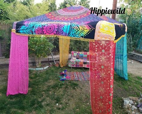 Boho Canopy Cover Only Vendor Tent 1010 Made To Order Etsy Artofit