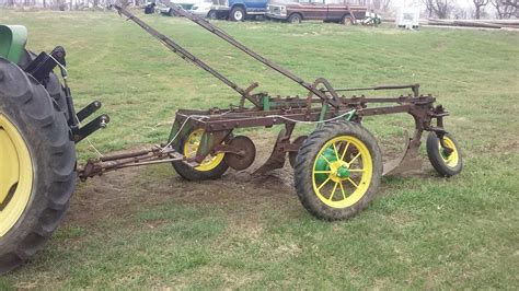 John Deere 2010 Pulling The 55 JD Plow YouTube