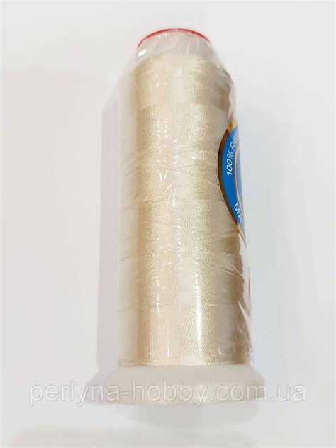 Нитки для машинной вышивки 100% вискоза (100% rayon) 3000 ярдів, №104 ...