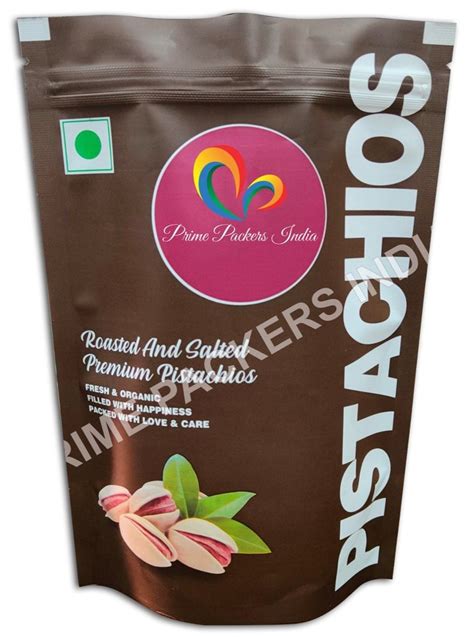 Dry Fruits Printed Pouches Laminated Pouches Zipper Pouches At Rs