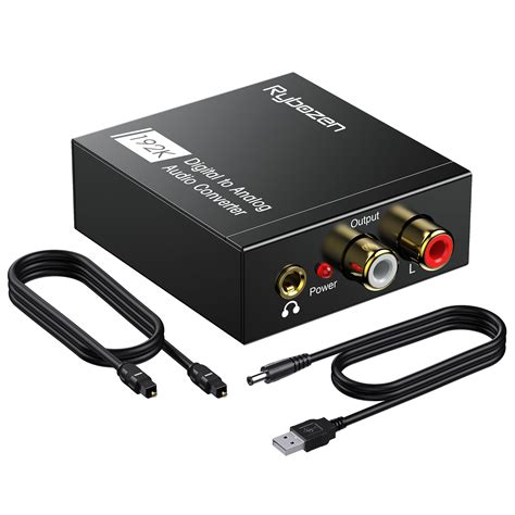 Dac Audio Khz Adaptateur Spdif Jack Convertisseur Optique