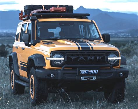 Tank 300 Frontier Edition Is A Tough Cookie For Going Up Mountain In China